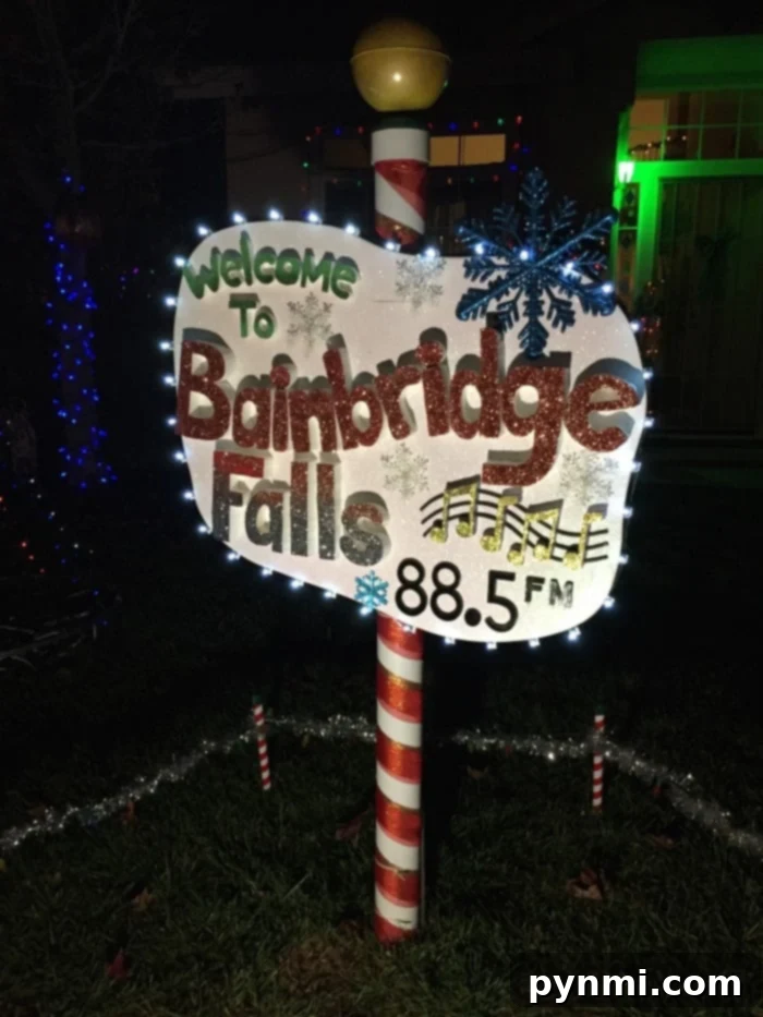 Bainbridge Circle Christmas Wonderland 2 Bainbridge Circle Christmas Lights