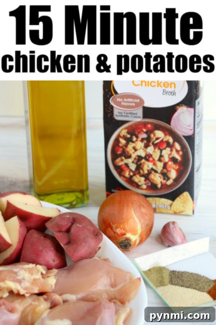 Hearty Instant Pot Chicken and Potatoes 5 ninja foodi chicken and potatoes