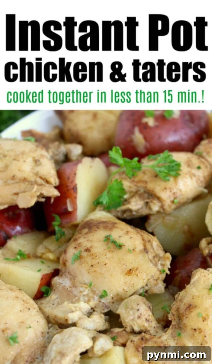 Hearty Instant Pot Chicken and Potatoes 8 Instant Pot Chicken and Potatoes