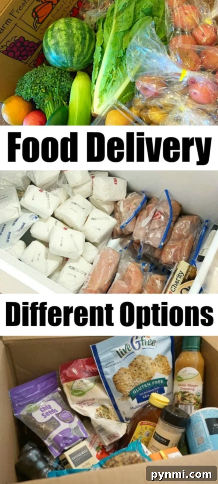 Food Delivery To Your Door Options