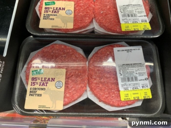 Delicious, cooked hamburgers ready to be served
