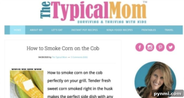 the typical mom blog