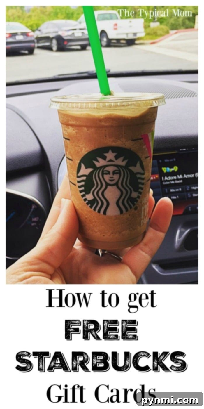 Redeem your Shopkick points for gift cards like Starbucks Free Starbucks Gift Cards earned through Shopkick
