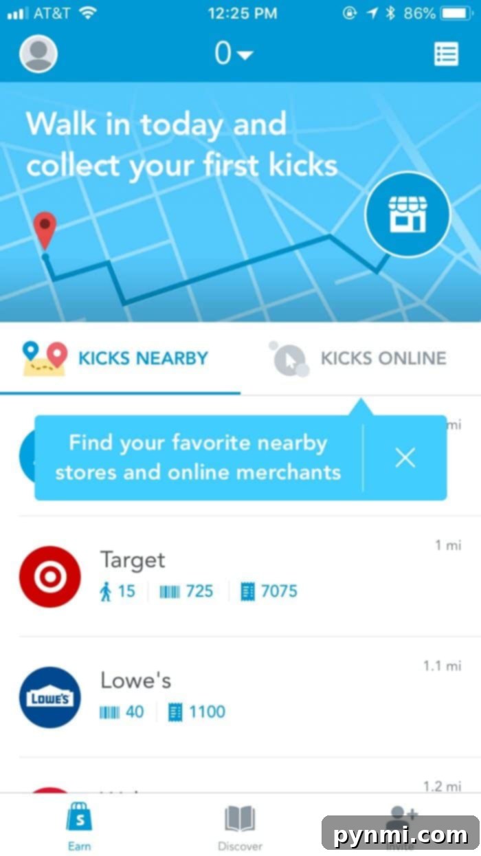 Scan barcodes in-store to earn more Shopkick kicks Scanning product barcodes with the Shopkick App