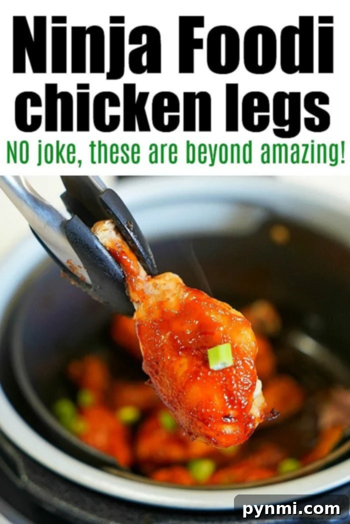 ninja foodi chicken legs