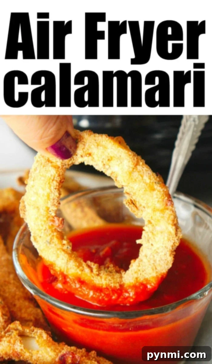 Crispy Air Fryer Calamari 2 Crispy Air Fryer Calamari