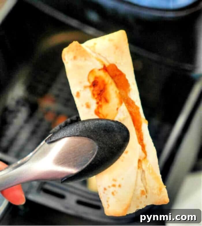 Crispy Air Fryer Frozen Burrito 2 how to cook frozen burrito in air fryer