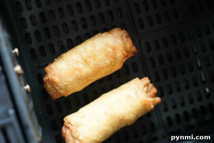 Crispy Air Fryer Frozen Egg Rolls 5 Frozen Egg Rolls Air Fryer