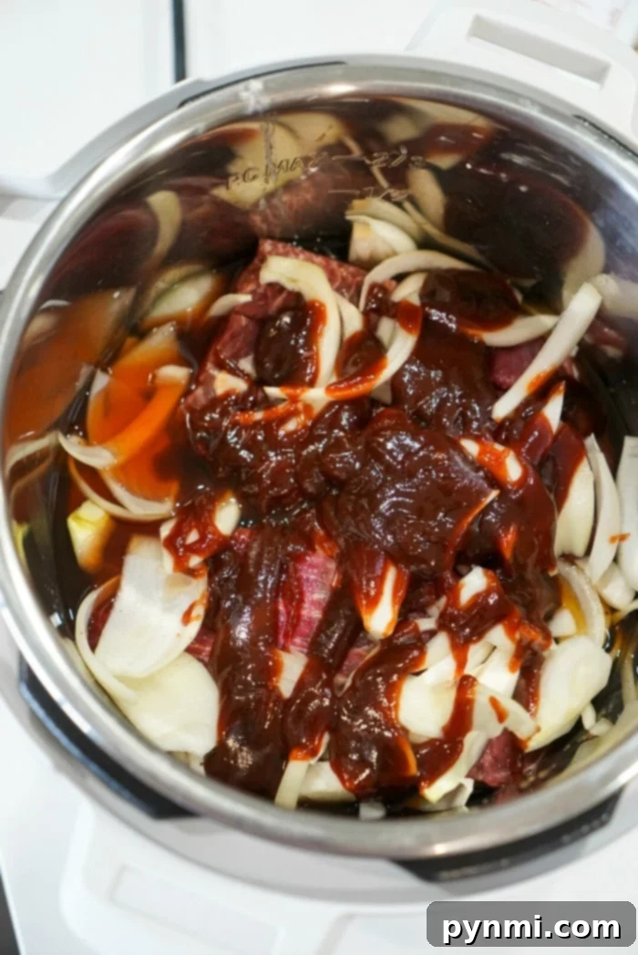 instant pot bbq beef