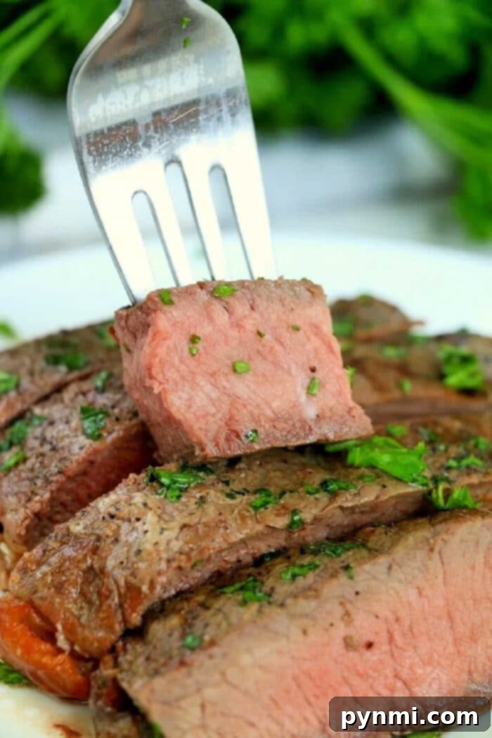 Never Thaw Again: Air Fryer Frozen Steak 2 Frozen Steak in Air Fryer, cooked to perfection