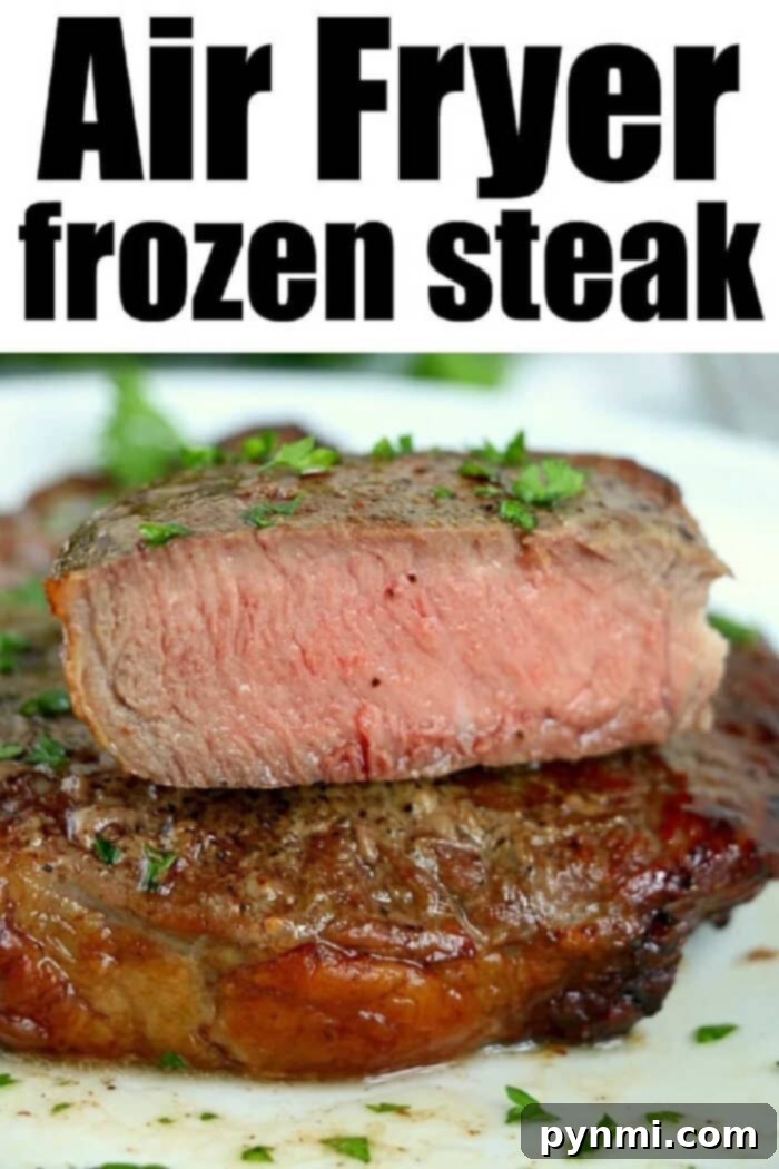 Never Thaw Again: Air Fryer Frozen Steak 7 How to cook frozen steak in an air fryer for a quick meal