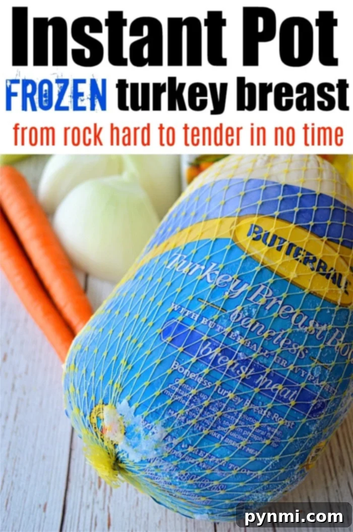 From Frozen Solid to Dinner Ready: Instant Pot Meat Magic 16 Frozen Turkey Breast instant pot