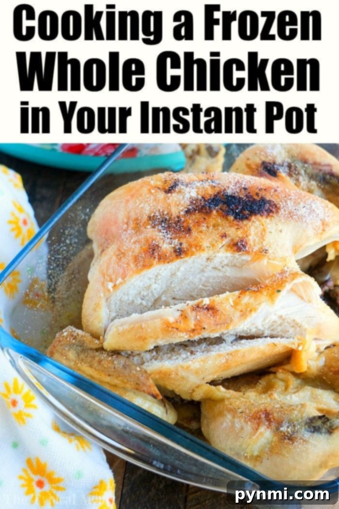 From Frozen Solid to Dinner Ready: Instant Pot Meat Magic 6 Pressure Cooker Frozen Whole Chicken