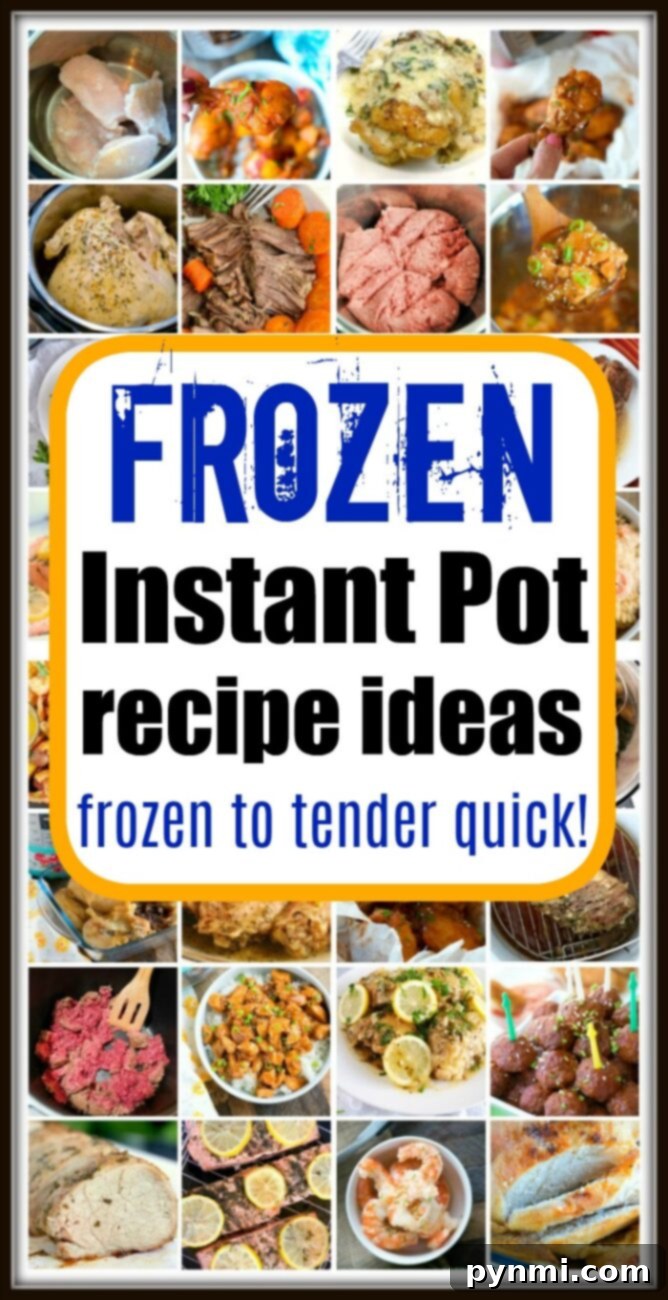 From Frozen Solid to Dinner Ready: Instant Pot Meat Magic 8 frozen meat in instant pot