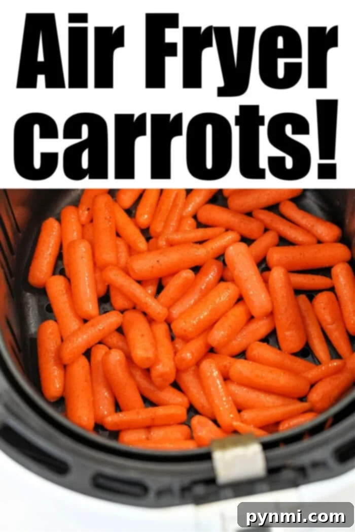Ninja Foodi carrots, tender and delicious