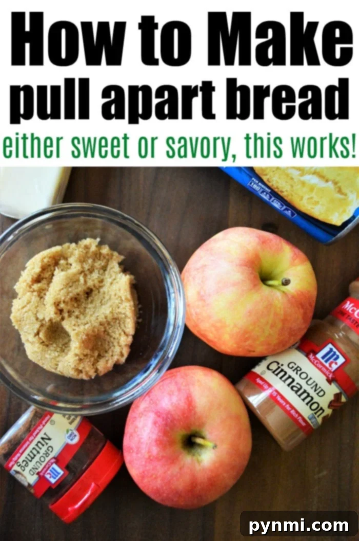 The ultimate apple pull apart bread recipe, a truly best apple bread experience.