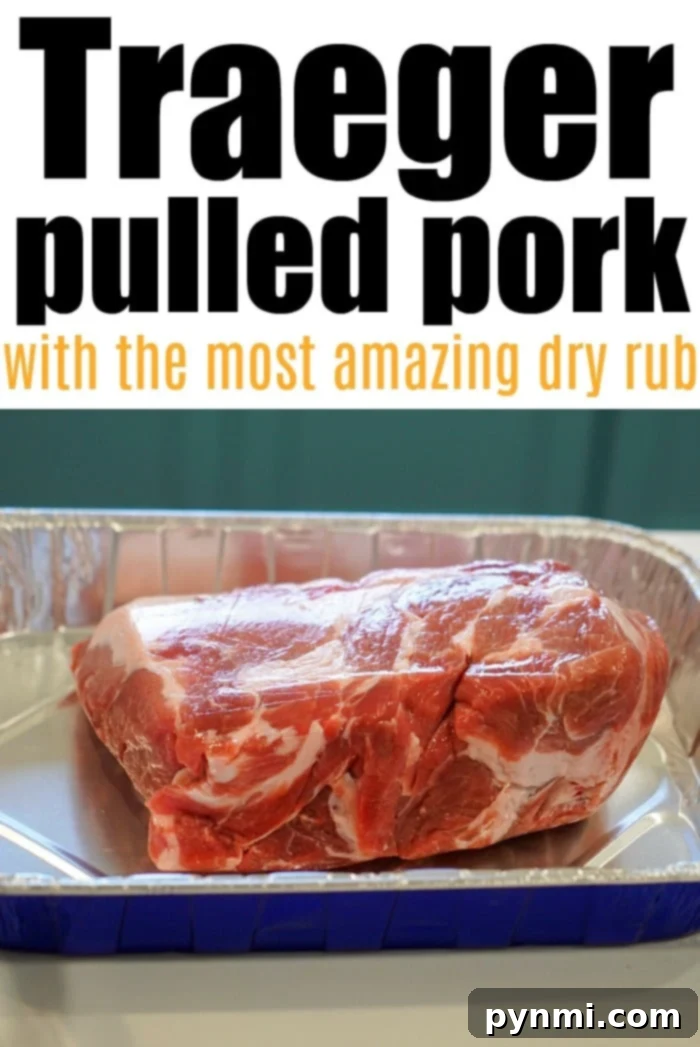 Pitmaster's Pulled Pork 5 traeger pulled pork