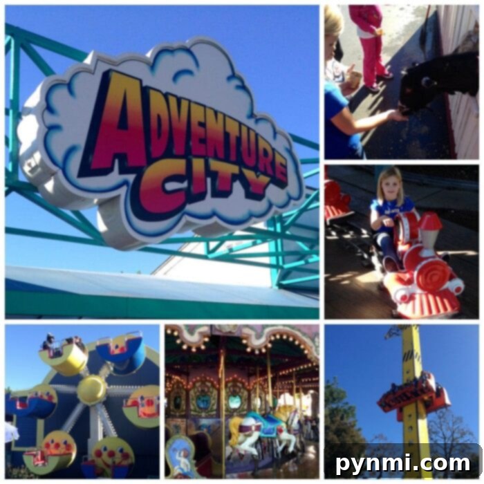 Adventure City in Anaheim is a great amusement park for kids with rides, shows and a petting zoo. Reasonably priced tickets with lots to offer young kids! Adventure City Anaheim Amusement Park Entrance