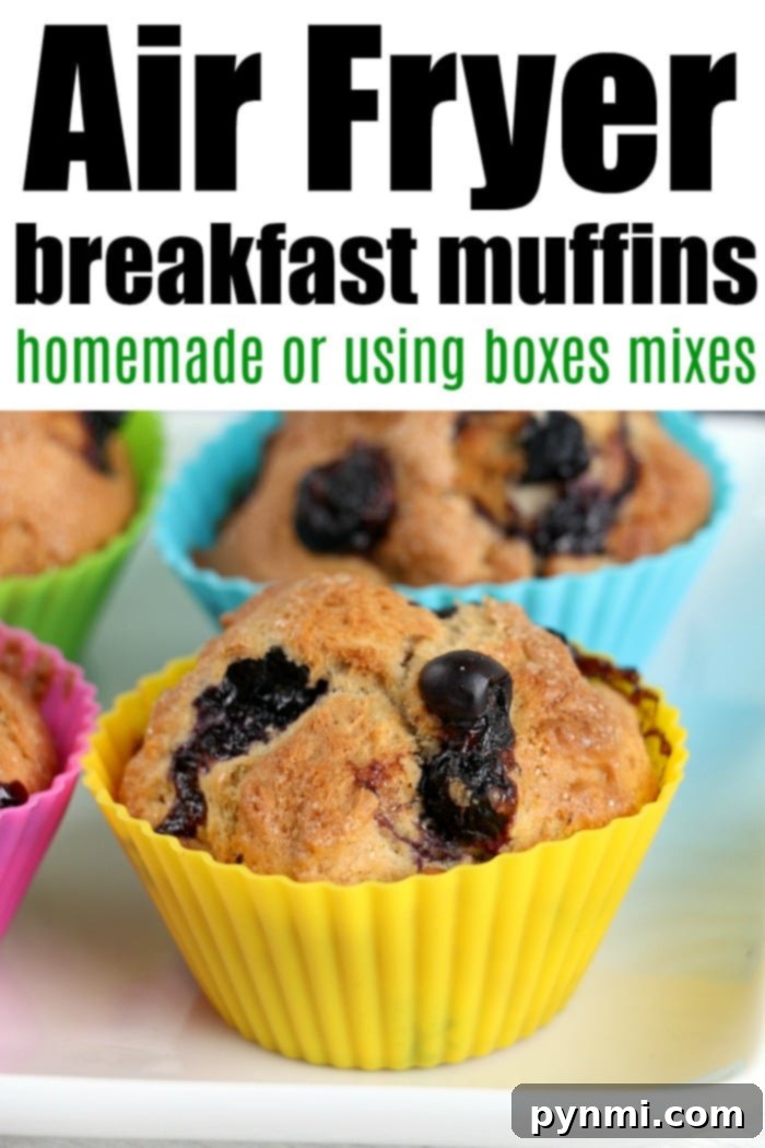 Best air fryer muffins showcasing a perfect golden crust and fluffy interior.