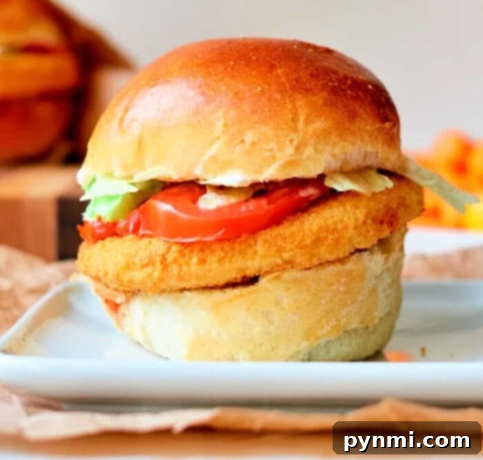Close-up of frozen Tyson chicken patties, clearly showing their breaded texture, perfectly arranged and ready for air frying.