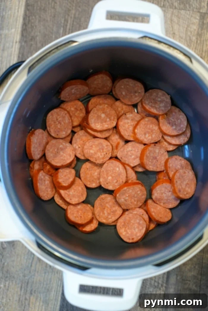 Zesty Mountain Dew Instant Pot Stew 5 instant pot sausage