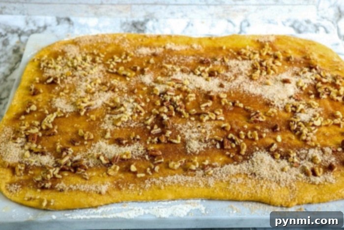 Autumn Spice Swirls 6 Pumpkin Cinnamon Rolls