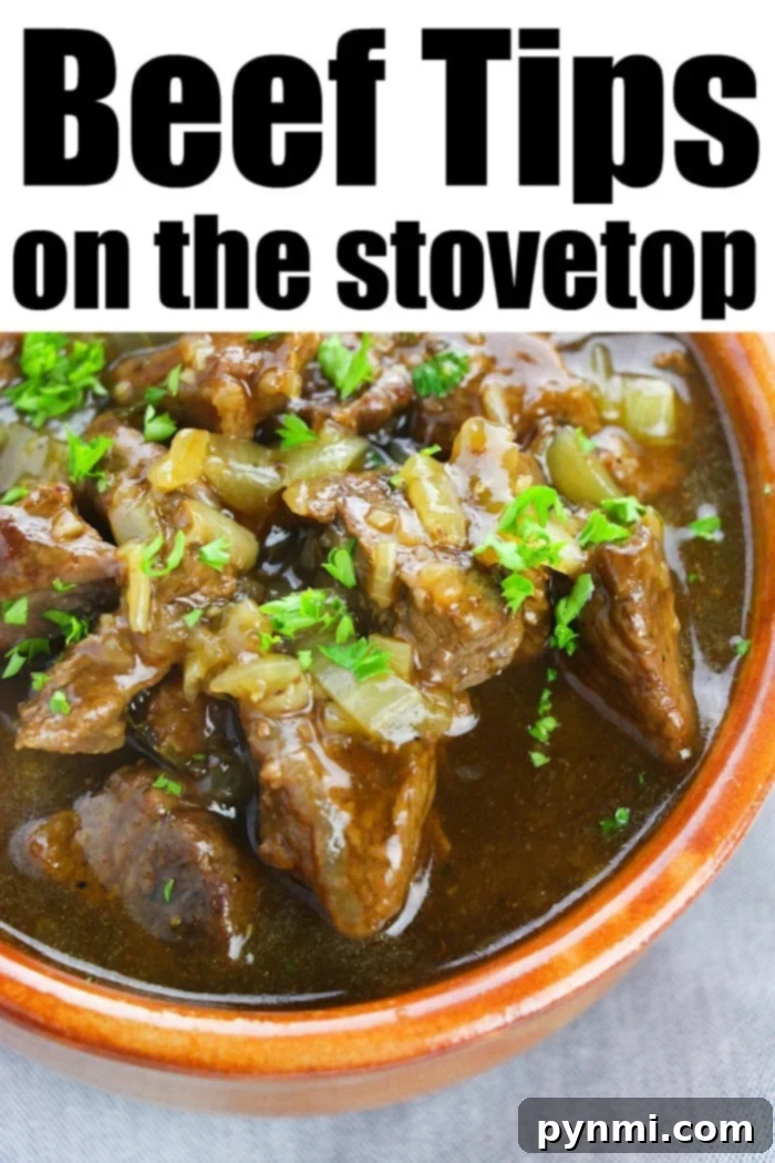 How to Cook Beef Tips on the stove