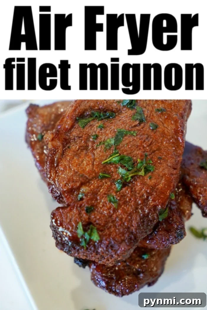 Air Fryer Filet Mignon
