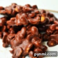 Classic chocolate peanut clusters, a simple and beloved dessert
