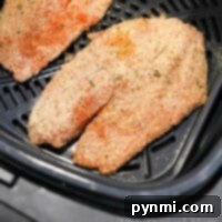 White fish air fryer recipe