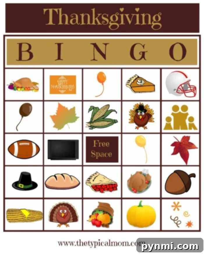 Free Thanksgiving Color By Number Activity Pages 6 Thanksgiving bingo game cards for kids and families, a fun activity for holiday gatherings.
