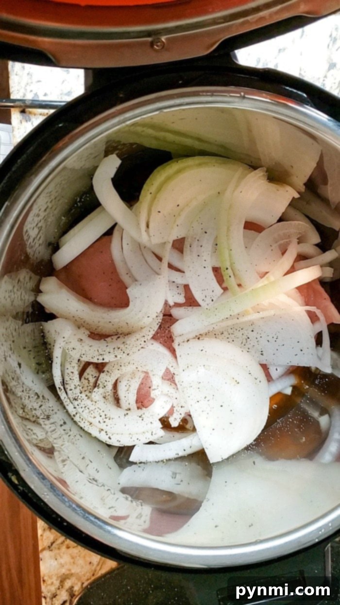 turkey tenderloin instant pot - A close-up of the cooked turkey tenderloin, glistening with natural juices, ready for the next step.