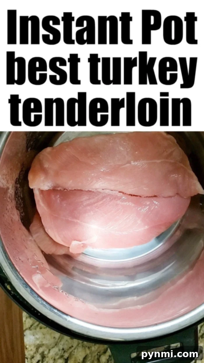 instant pot turkey tenderloin - A close-up of the fully cooked, shredded turkey, ready to be mixed with gravy or pasta.