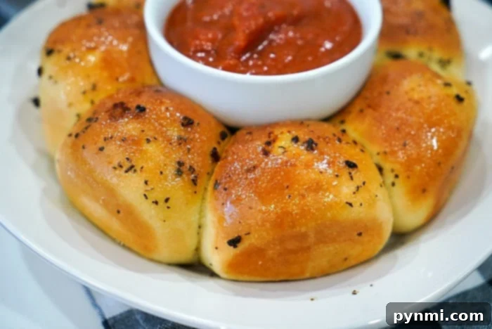Perfectly Crispy Air Fryer Frozen Rolls 10 Delicious garlic pull-apart bread, golden and inviting, ready to be enjoyed with friends and family.
