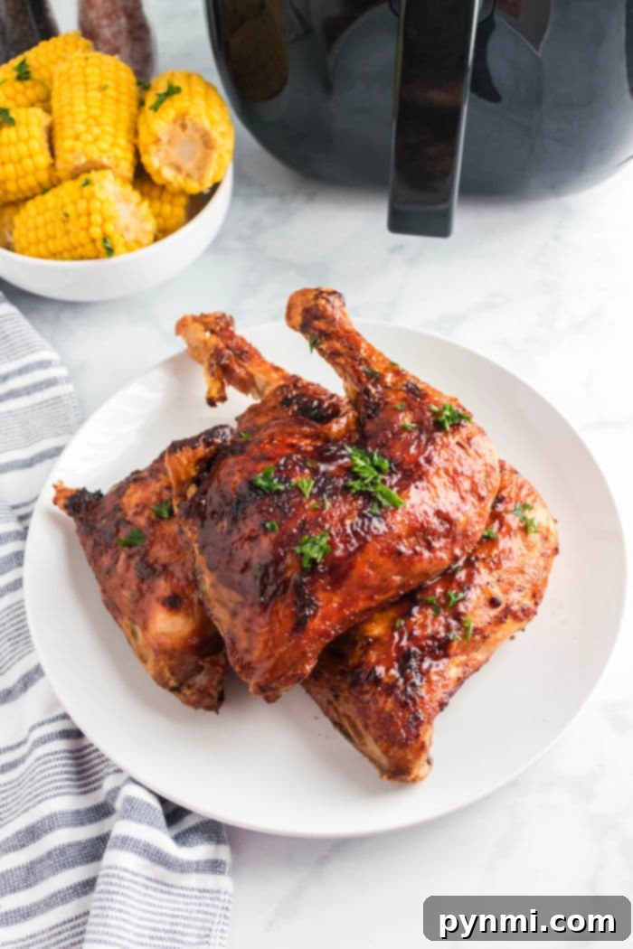 Juicy and Crispy Air Fryer Chicken Quarters 10 Air Fryer Chicken Leg Quarters