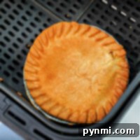 air fryer chicken pot pie