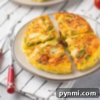 Effortless Air Fryer Quiche 6 Frittata with veggies