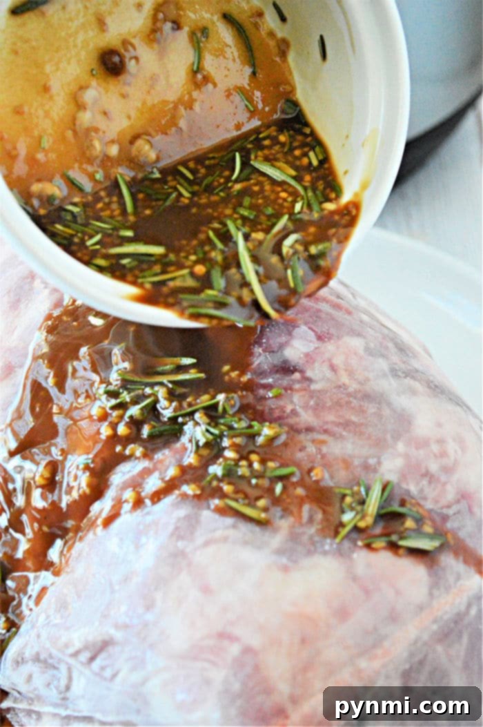 No Thaw Instant Pot Pork Shoulder 6 pressure cooker frozen pork shoulder with ingredients