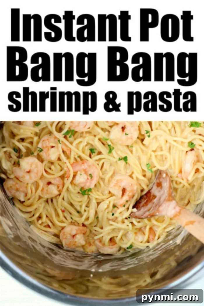 instant pot shrimp and pasta