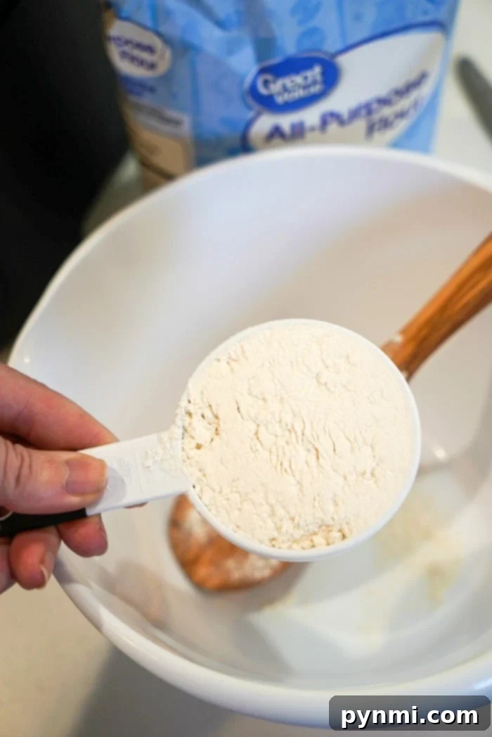 Zesty Lemon Loaf 3 how to measure flour