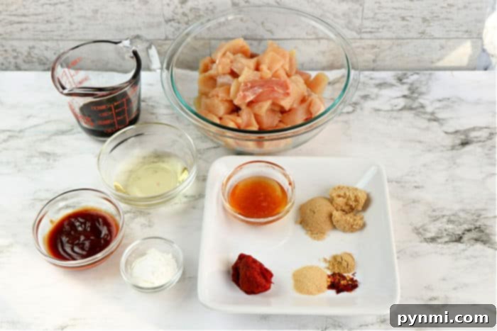 Flavorful Asian Chicken 4 Instant Pot General Tso's Chicken, showcasing perfectly cooked, saucy chicken cubes.