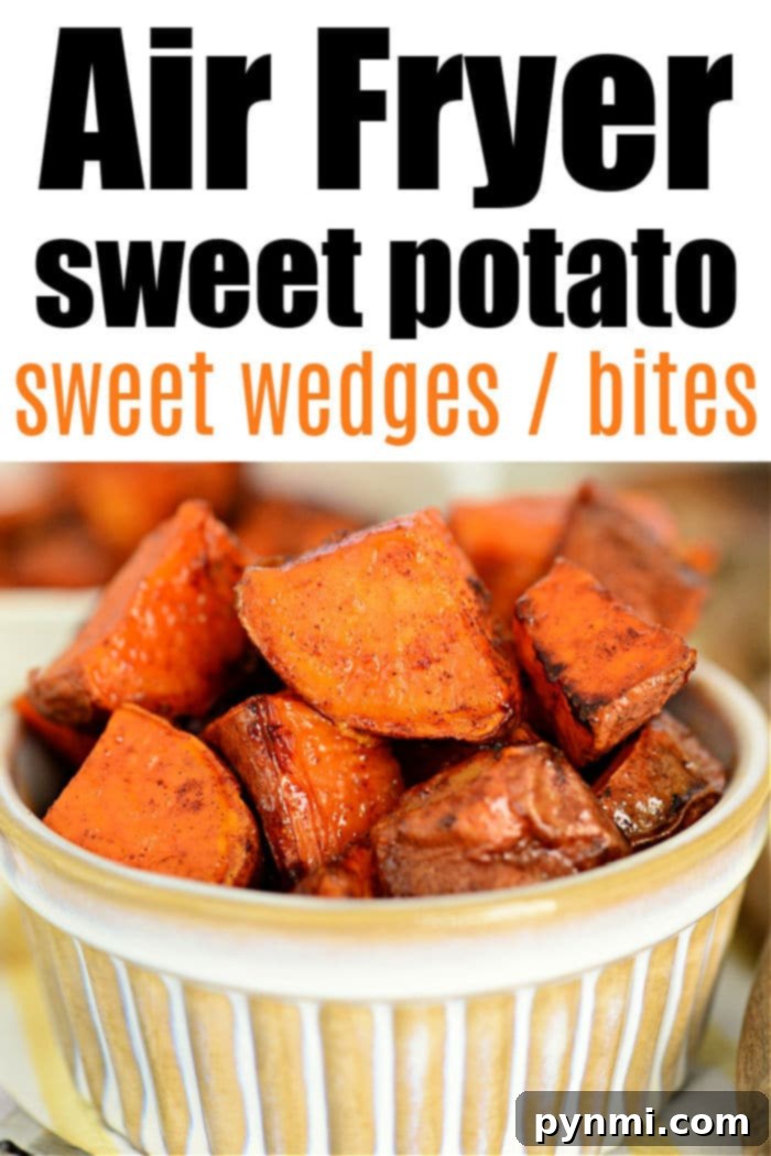 Air Fryer Sweet Potato Cubes