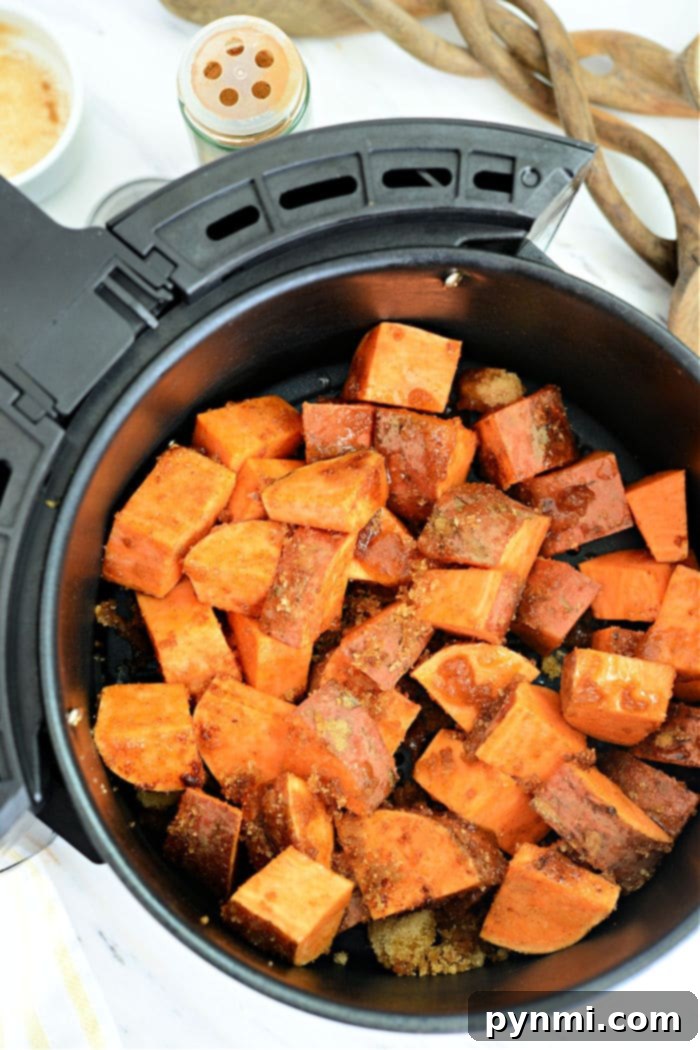 Air Fryer Sweet Potato Wedges