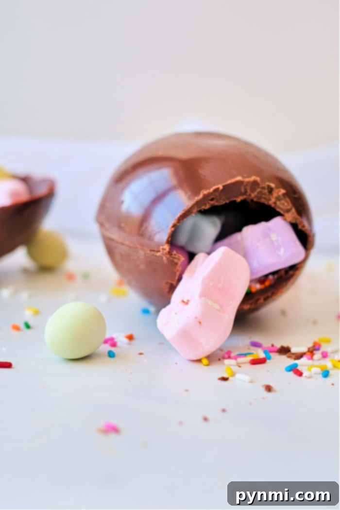 Craft Your Own Chocolate Surprise Eggs 2 Chocolate Surprise Eggs