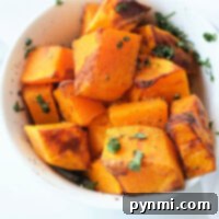 Butternut Squash air fryer recipe