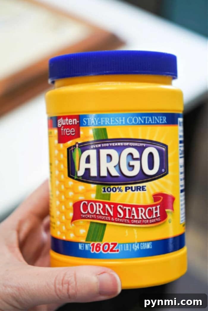 Cornstarch to Thicken