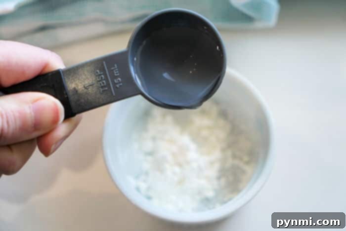Cornstarch Thickener Preparation