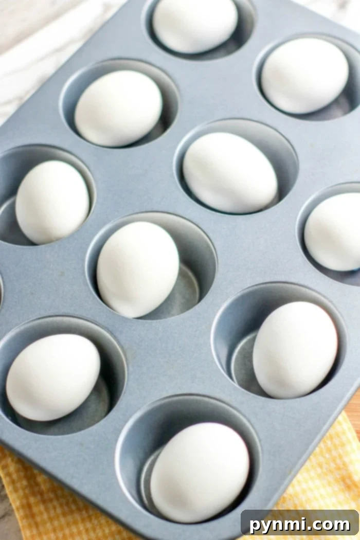 Beyond the Shell: A Guide to Eggs 6 how to do hard boiled eggs in a muffin tin