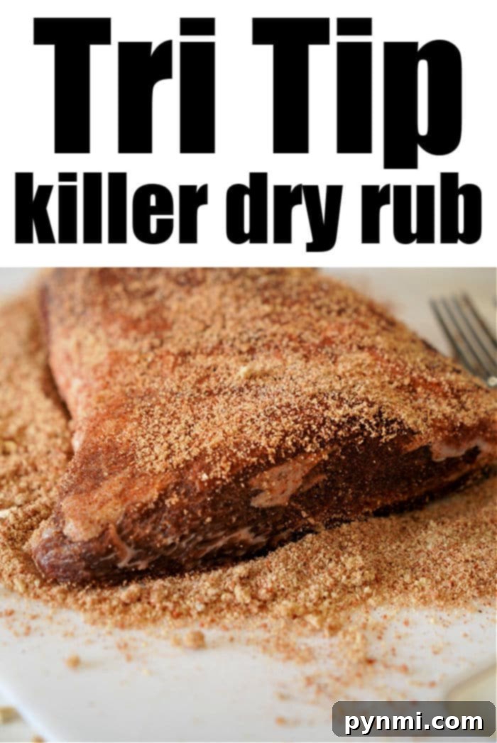 Ultimate Tri-Tip Seasoning 7 Cooked Tri-Tip Sliced Against the Grain, Ready to Serve