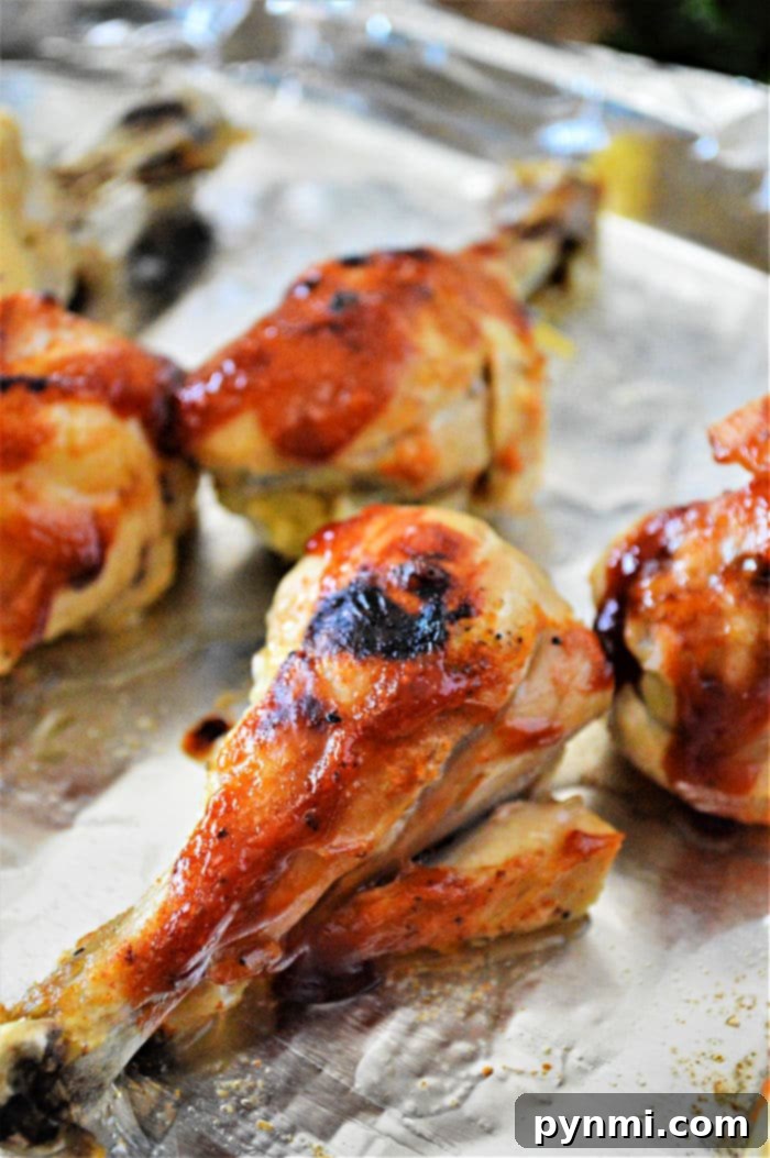 No Thaw Instant Pot Chicken Legs 6 Pressure cooker chicken legs, ready for a delicious meal.